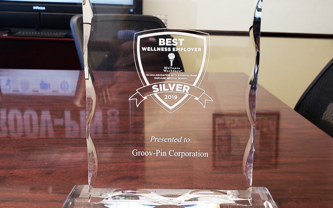 Groov-Pin Named a 2019 Best Wellness Employer by Wellness Workdays