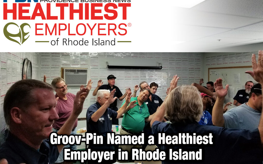 Groov-Pin Named a 2018 Healthiest Employer in Rhode Island