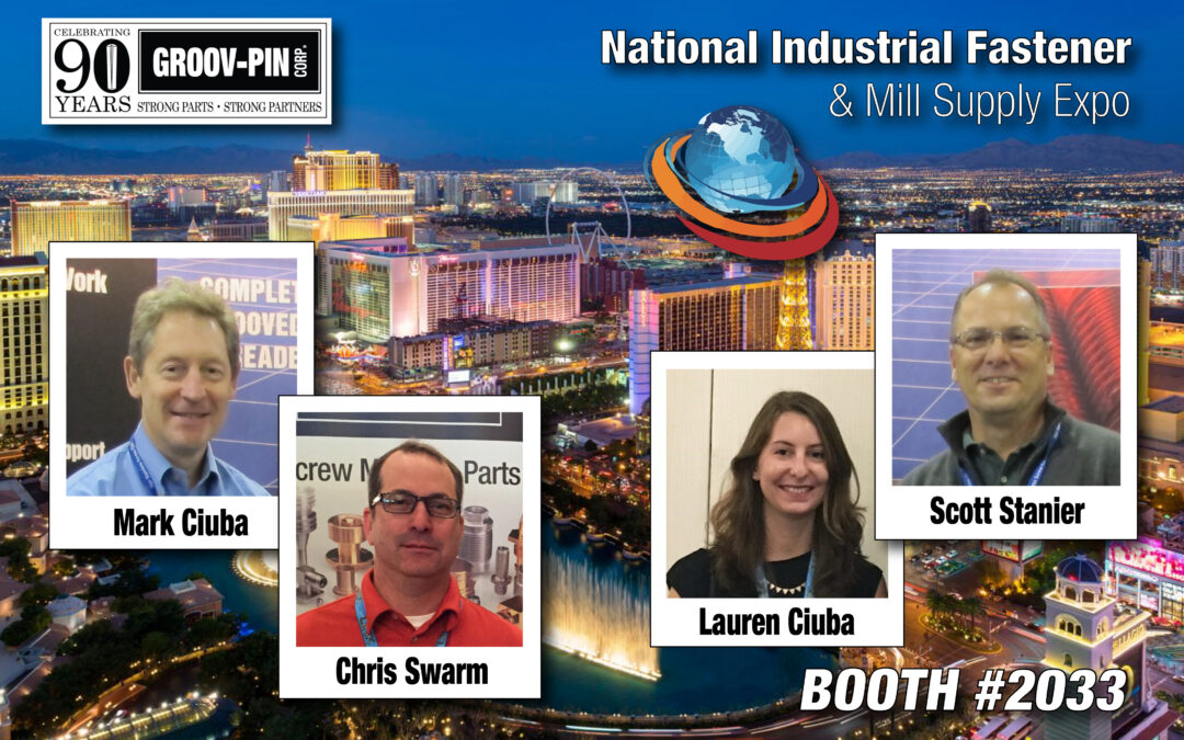 Visit Groov-Pin at Booth #2033 at the 2016 Fastener Show