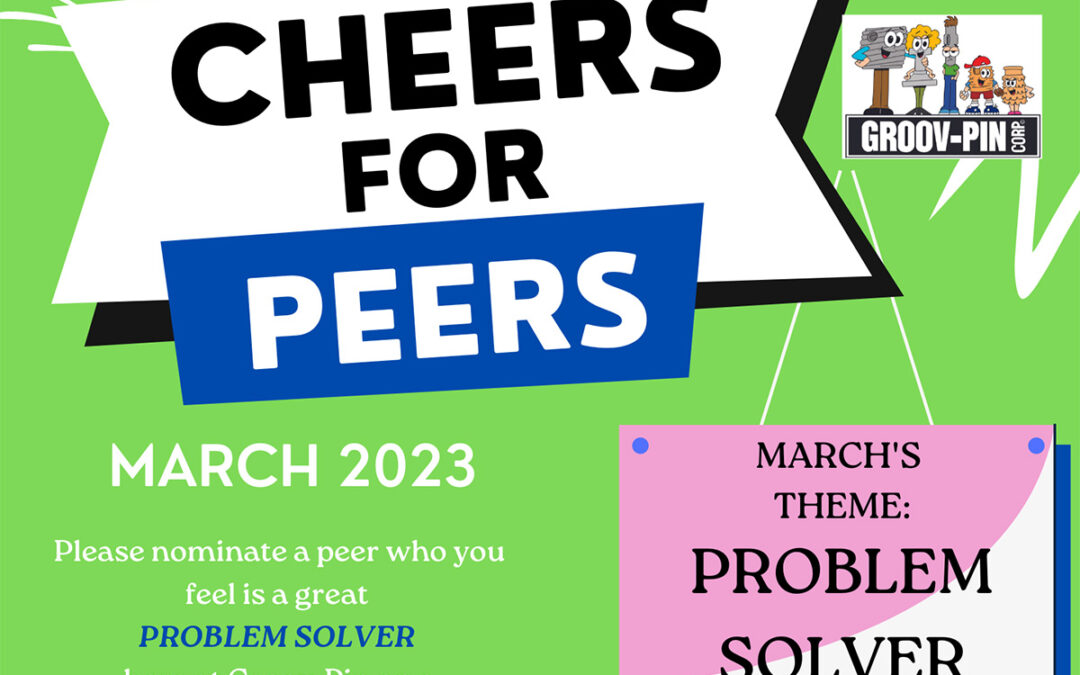 Cheers for Peers: March Winners