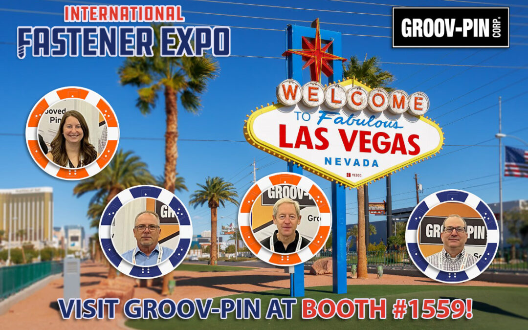 Visit Groov-Pin at Booth #1559 at the 2025 International Fastener Expo